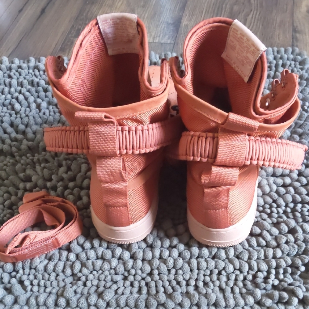 Nike Women's High-Top Sneakers - Dusty Rose Color - Picture 3 of 4